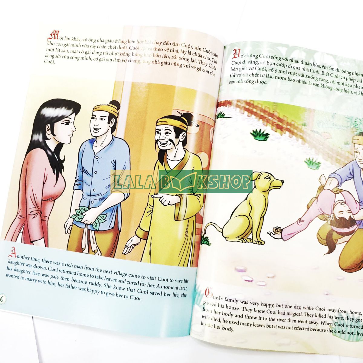 Bộ Truyện cổ tích song ngữ Anh-Việt (20 cuốn) - LalaBookShop