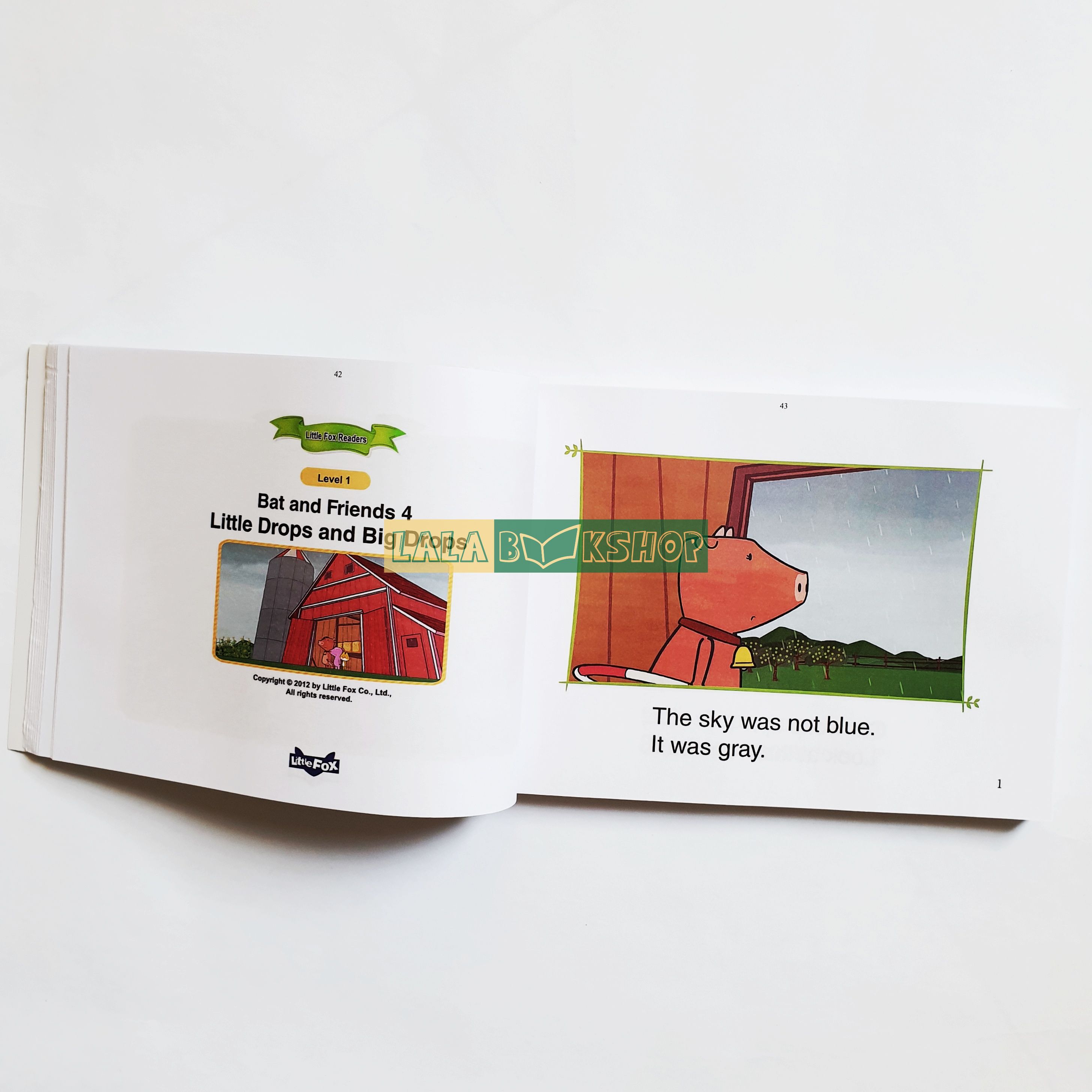 Bộ sách Little fox Level 1 - Bat and Friends 72 truyện (kèm file nghe và Video) 5 Bat and Friends