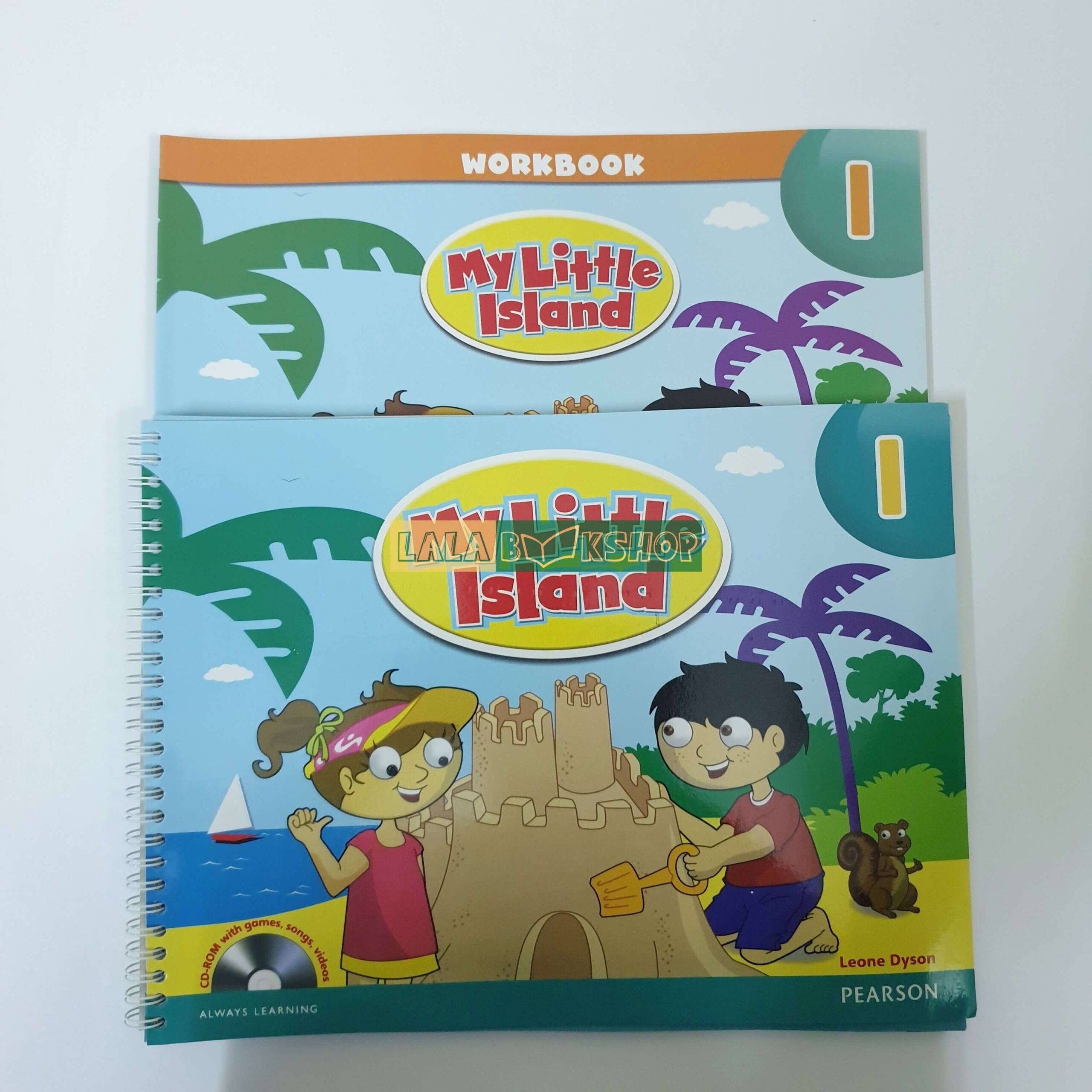Island　Book)　–　Student　Kèm　Work　Level　Bộ　Little　Book　và　cuốn　Nghe　Bộ　sách　File　My　LalaBookShop