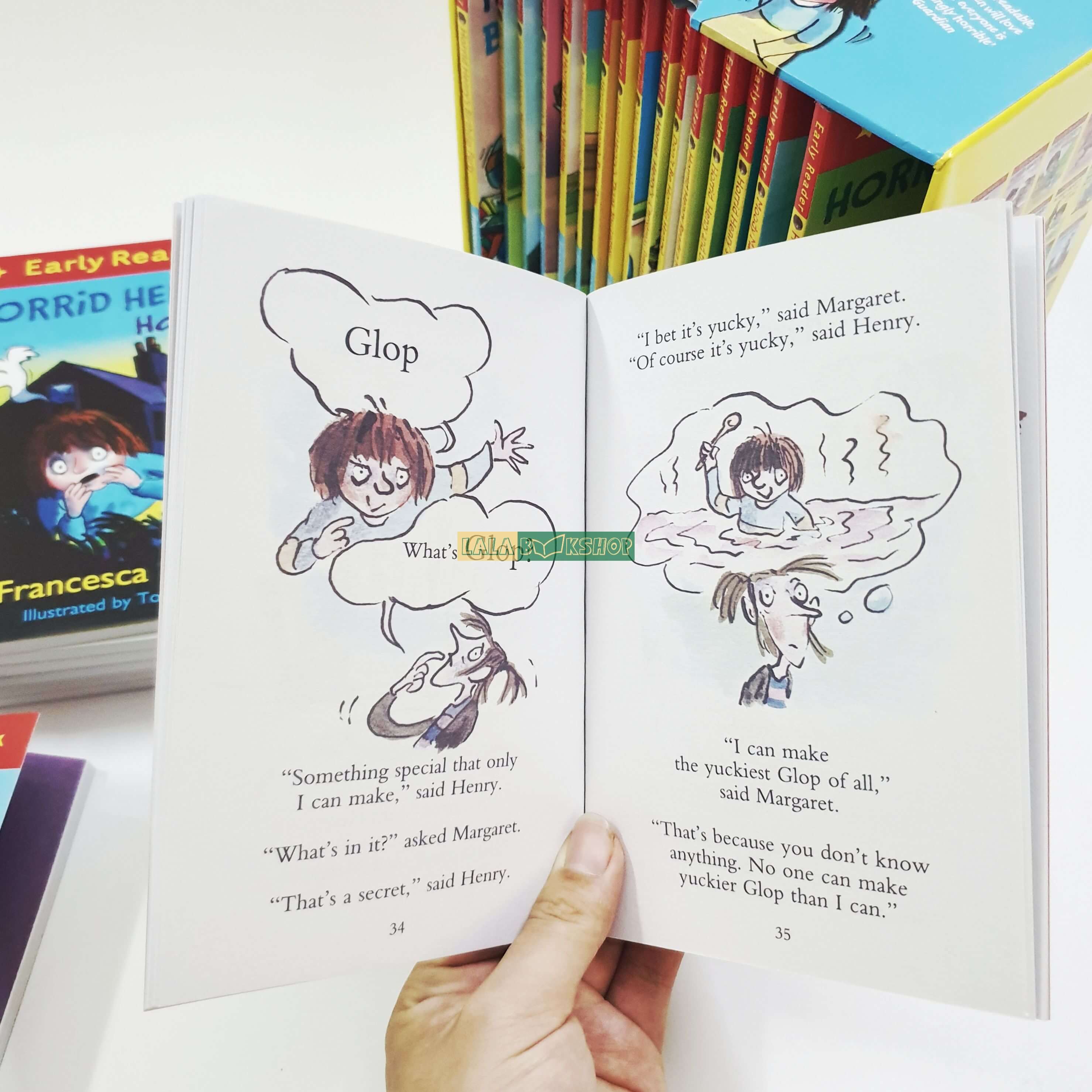 Bộ nhập khẩu Horrid Henry Early Reader - 25 cuốn - LalaBookShop