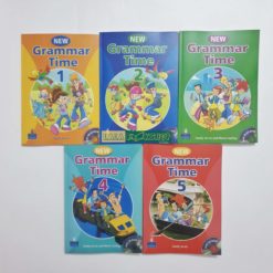 Bộ sách New Grammar Time 5 level. sách học ngữ pháp