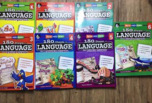 TỔNG HỢP CÁC BỘ SÁCH 180 DAYS CỦA NHÀ XUẤT BẢN SHELL EDUCATION 8 BỘ SÁCH 180 DAYS