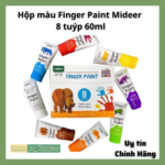 Bộ Màu Vẽ Bằng Tay Mideer Finger Paint 8 Tuýp - MD4110