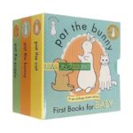 Bộ Sách Nhập khẩu Pat The Bunny - Trọn Bộ 3 Cuốn 1 lalabook
