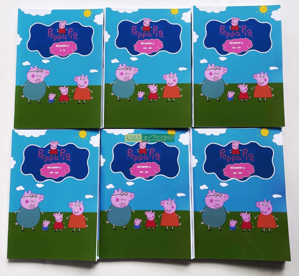 Tuyển tập các bộ truyện Peppa Pig sử dụng với Bút chấm đọc LaLa - Cập nhật 2025 8 Peppa Pig Season 3