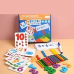 Bộ Đồ Chơi Toán Học Montessori - Với Các Thẻ Được Làm Bàng Bìa Cứng Gỗ Ép Gồm 2 z3211127270322 f210c4f0d61f139bf0e5de1d4743a0fa