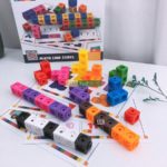 Bộ Giáo Cụ Toán Học Math Link Cubes- Number Block - Trọn Bộ 100 Khối Vuông, 30 Thẻ 2 Mặt, 10 Số Và 4 Dấu Cơ Bản 7 z3213421993454 13ee151451662f478f7184f4d28fed66