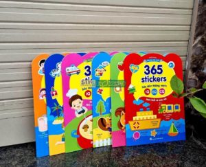 Bộ Sách 365 Stickers Bóc Dán Thông Minh - Trọn Bộ Gồm 6 Cuốn 9 365 Stickers Bóc Dán Thông Minh