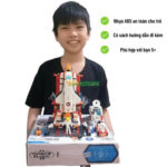 Bộ Đồ Chơi Lego Tàu Vũ Trụ - Gồm 886 Miếng Ghép + 3 Phi Hành Gia 6 2 1