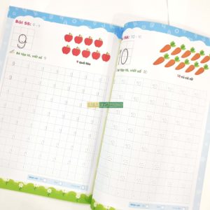 Bé Khởi Đầu Tập Viết ( 4-6 Tuổi ) 4 Bé Khởi Đầu Tập Viết