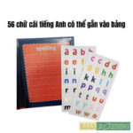 Bộ Sách Nam Châm Tiếng Anh Speliing Game - Trọn Bộ 54 Thẻ Và 1 Bút Lông Có Đầu Xóa 3 4 7