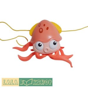 Bộ Đồ Chơi Bạch Tuộc Dây Cót - Có 2 Màu, Xanh Và Cam 8 Bạch Tuộc Dây Cót