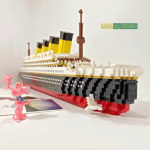 Bộ Đồ Chơi Lắp Ráp Mô Hình Tàu Titanic - Lắp Ghép Tàu Titanic 1288 Mảnh Ghép 14 62