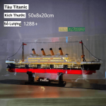 Bộ Đồ Chơi Lắp Ráp Mô Hình Tàu Titanic - Lắp Ghép Tàu Titanic 1288 Mảnh Ghép 5 71