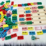 Bộ Đồ Chơi Domino Toán Học - Trọn Bộ 1 Bảng Số, 110 Quân Domino, 1 Túi Đựng 4 z3232694670136 bba344a92c70e8ad144b44b6b52f7620
