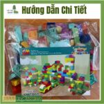 Đồ Chơi xếp hình Stem tương thích Lego Duplo túi 1kg gạch nhựa ABS cho bé thỏa sức sáng tạo. 1 2 2