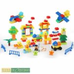 Đồ Chơi xếp hình Stem tương thích Lego Duplo túi 1kg gạch nhựa ABS cho bé thỏa sức sáng tạo. 2 3 2