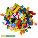 Đồ Chơi xếp hình Stem tương thích Lego Duplo túi 1kg gạch nhựa ABS cho bé thỏa sức sáng tạo. 3 4 2