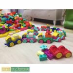 Đồ Chơi xếp hình Stem tương thích Lego Duplo túi 1kg gạch nhựa ABS cho bé thỏa sức sáng tạo. 7 8 2