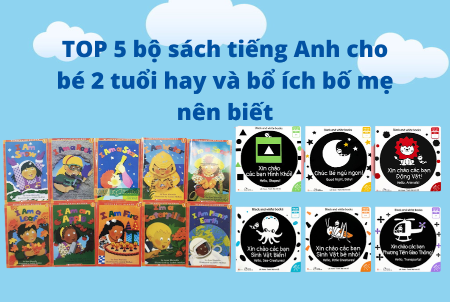 TOP 5 bộ sách tiếng Anh cho bé 2 tuổi hay và bổ ích bố mẹ nên biết 1 lalabook shop