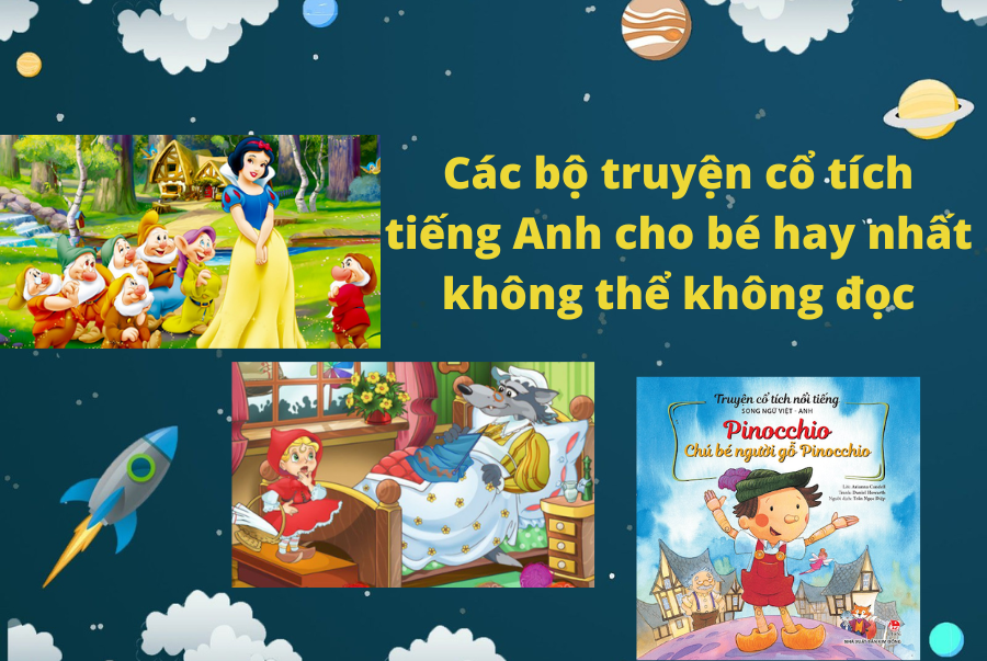 Các bộ truyện cổ tích tiếng Anh cho bé hay nhất không thể không đọc 1 lalabook shop