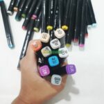 Bộ Màu Vẽ Marker Touch - Trọn Bộ 48 Màu Cực Đẹp, Ra Màu Đều Và Dễ Dàng Sử Dụng 3 4
