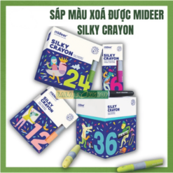 Mideer Silky Crayon lalabook shop