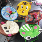 Ghế Lười Đa Năng Cho Bé Đọc Sách, Có Thể Gấp Gọn 3 2 3