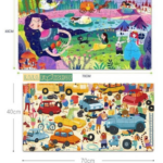 Đồ Chơi Vali Xếp Hình Mideer Nhiều Chủ Đề - Một Hộp Gồm 100 Miếng Ghép 2 41 2