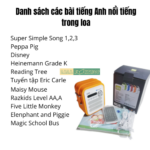 Loa Loci Bản P50 Bản Nâng Cấp Loa Nghe Tiếng Anh Bao Gồm List Bài Hát 10000 Bài, Sẵn Thẻ Nhớ 16GB 3 Loa Loci Bản P50