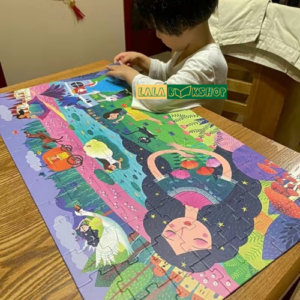 Đồ Chơi Vali Xếp Hình Mideer Nhiều Chủ Đề - Một Hộp Gồm 100 Miếng Ghép 10 Vali Xếp Hình Mideer