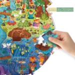 Đồ Chơi Ghép Hình Mideer Hộp Tròn 150 Miếng Với 4 Chủ Đề Space, the Forest, The Sea, Animals 7 Ghép Hình Mideer Hộp Tròn 150 Miếng