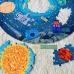 Đồ Chơi Ghép Hình Mideer Hộp Tròn 150 Miếng Với 4 Chủ Đề Space, the Forest, The Sea, Animals 2 2 2