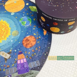 Đồ Chơi Ghép Hình Mideer Hộp Tròn 150 Miếng Với 4 Chủ Đề Space, the Forest, The Sea, Animals 15 Ghép Hình Mideer Hộp Tròn 150 Miếng