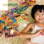 Đồ Chơi Xếp Hình Mideer Hộp Vuông 280 Miếng Chủ Đề Khủng Long , Tê Giác , Voi Ma Mút , Cá Voi 5 Xếp Hình Mideer Hộp Vuông 280