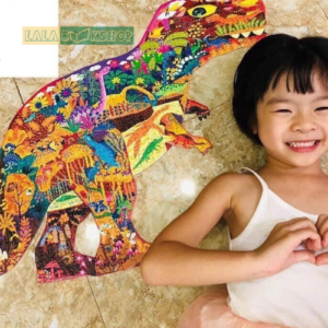 Đồ Chơi Xếp Hình Mideer Hộp Vuông 280 Miếng Chủ Đề Khủng Long , Tê Giác , Voi Ma Mút , Cá Voi 14 Xếp Hình Mideer Hộp Vuông 280