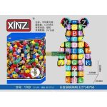 Đồ Chơi Lắp Ráp Mô Hình Gấu BearBrick 55cm Cỡ Lớn