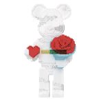 Đồ Chơi Lắp Ráp Mô Hình Gấu BearBrick 55cm Cỡ Lớn