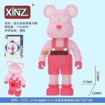 Đồ Chơi Lắp Ráp Mô Hình Gấu BearBrick 55cm Cỡ Lớn