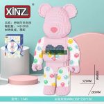 Đồ Chơi Lắp Ráp Mô Hình Gấu BearBrick 55cm Cỡ Lớn