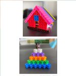 Đồ chơi giáo dục Number Block Linking Cubes - Đồ chơi xếp hình sáng tạo giúp bé học toán 3+ tuổi 1 4 16