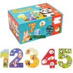 PUZZLE SỐ ĐẾM VÀ PUZZLE CHỮ CÁI- cho trẻ từ 2 tuổi 3 5 9