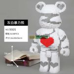 Đồ Chơi Lắp Ráp Mô Hình Gấu BearBrick 55cm Cỡ Lớn