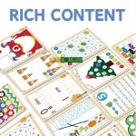 BỘ HỌC LIỆU HỌC TOÁN MẪU GIÁO KINDER MATH PAICO CHO CÁC BÉ 3+ 4 6 15