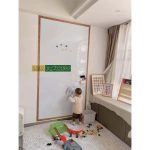 Bảng từ dán tường viết bút lông cho bé 1+tuổi, bảng trắng thông minh dán tường học tập 6 7 9