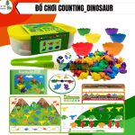 Bộ học liệu Counting Dinosaurs cho trẻ 2+ tuổi