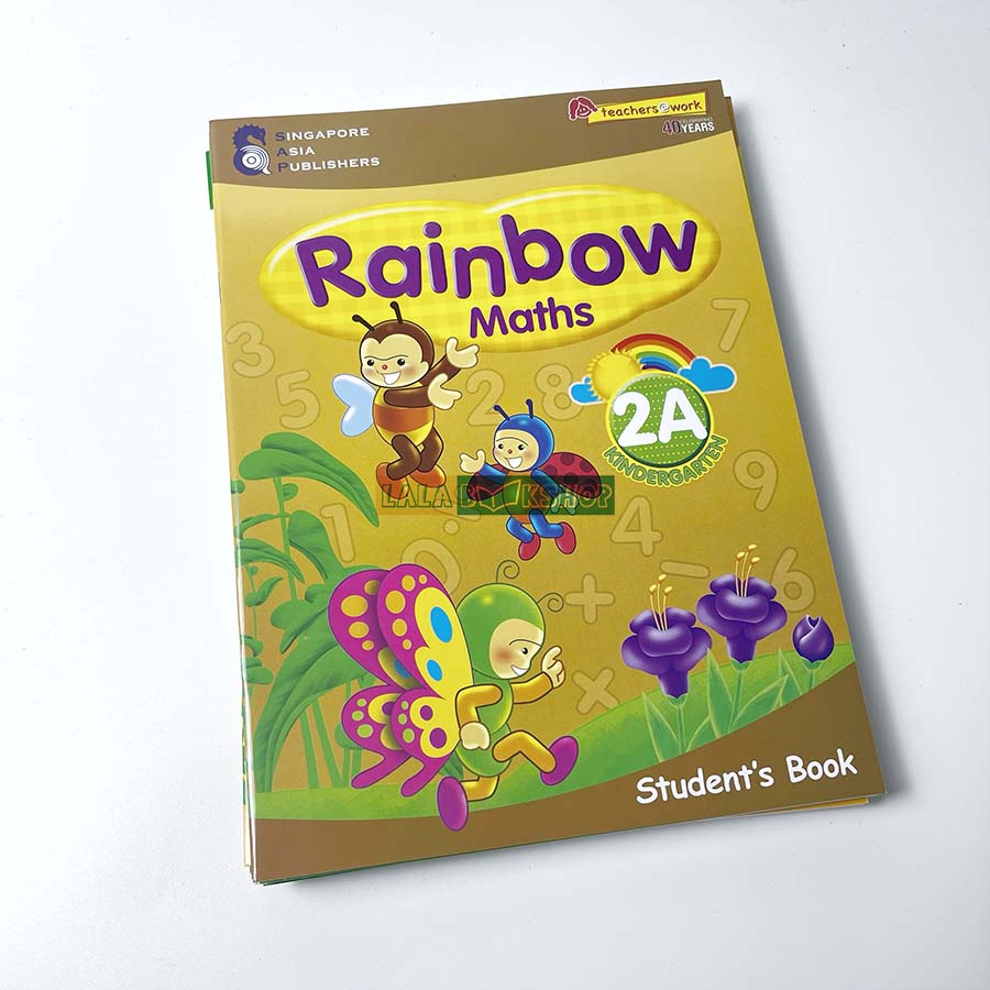 Bộ Sách Singapore Rainbow Math, Science và English (Mỗi môn 8 cuốn)