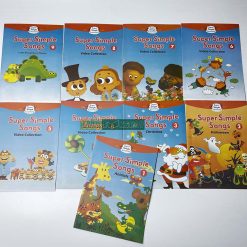 Super Simple Song bộ 9 cuốn (Kèm Audio)