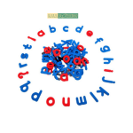 Đồ Chơi Giáo Dục Bảng Lắp Ghép Chữ Cái Nam Châm - Trọn Bộ 234 PCS 4 2 2