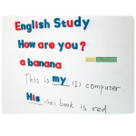 Đồ Chơi Giáo Dục Bảng Lắp Ghép Chữ Cái Nam Châm - Trọn Bộ 234 PCS 6 5 3